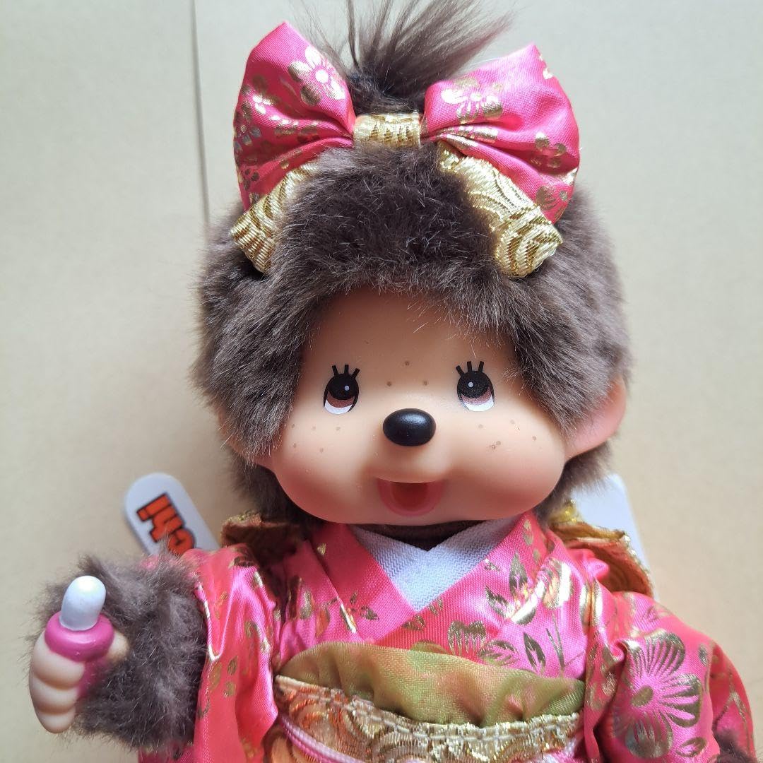レア物Monchichi&泣き虫Sekiguchi！2点セット！ Sekiguchi 221431 - Original Monchhichi Soft Toy for Girls