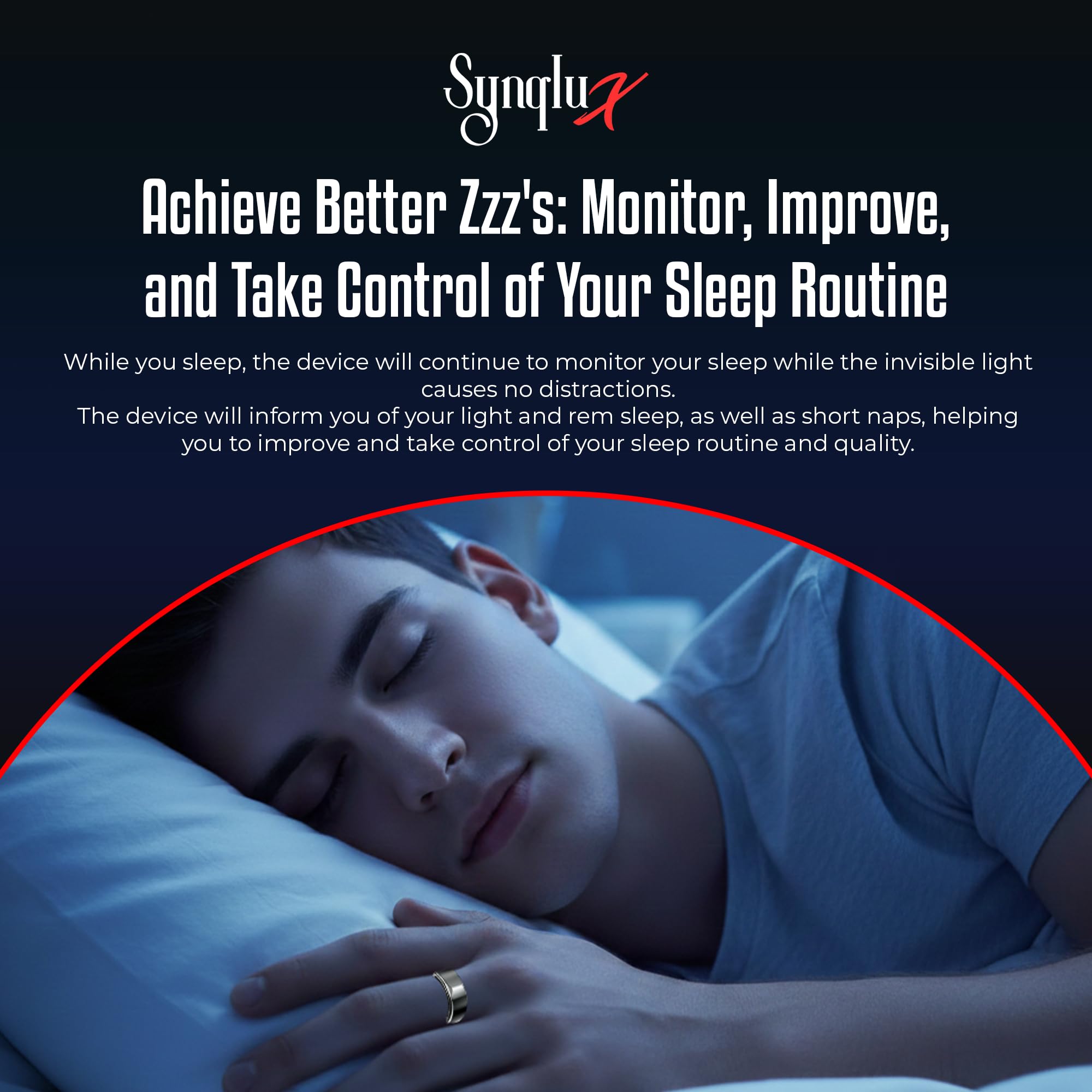 Anello intelligente in titanio (oro rosa misura 10) - Anello di monitoraggio fitness e sonno con cardiofrequenzimetro, activity tracker, batteria 10 giorni, senza abbonamento, unisex