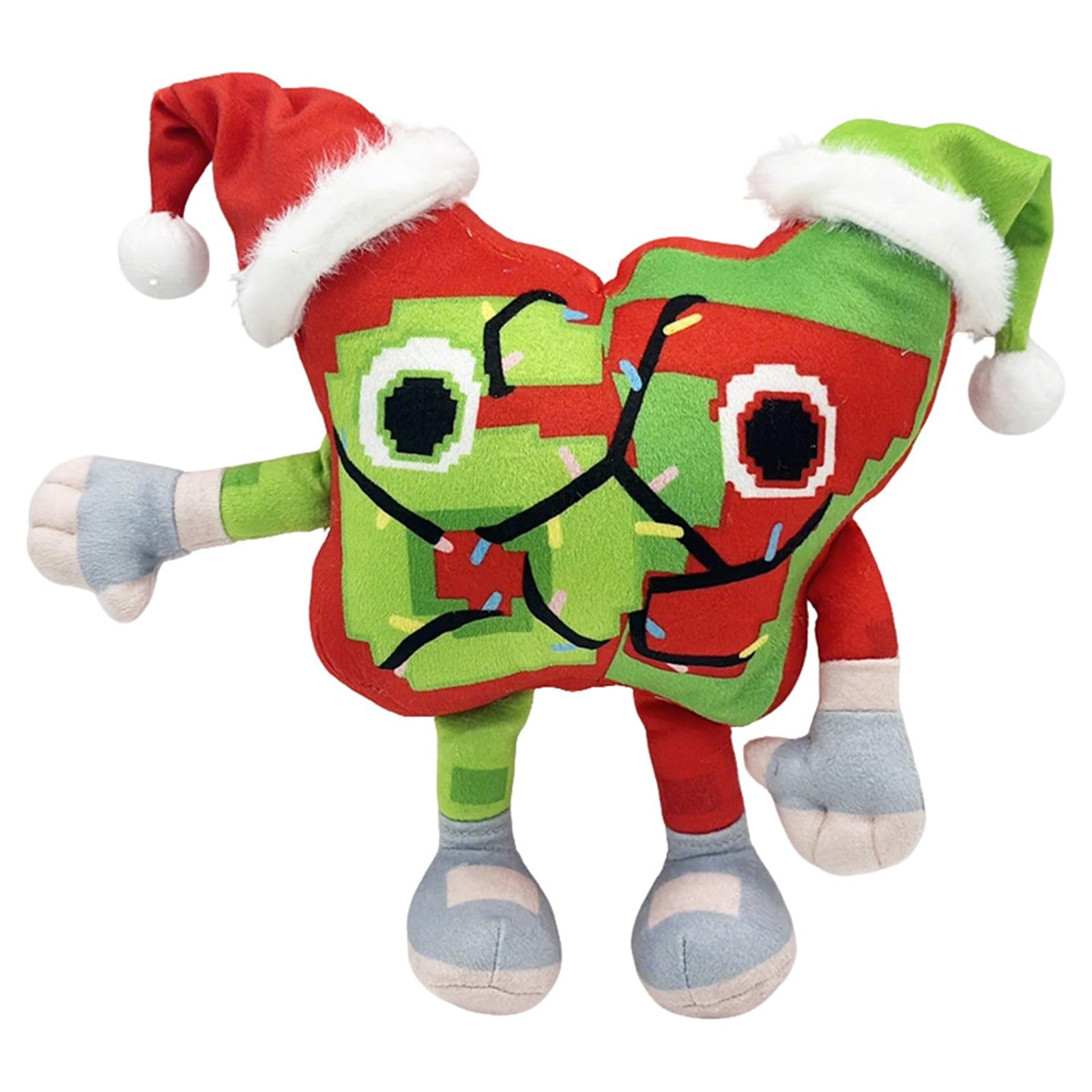 Festive 67 Plush AI-Crafted Stuffed Figure Pillow – Soft, Resilient Collectible Plushie for Kids, Video Game Fans & Room Decor