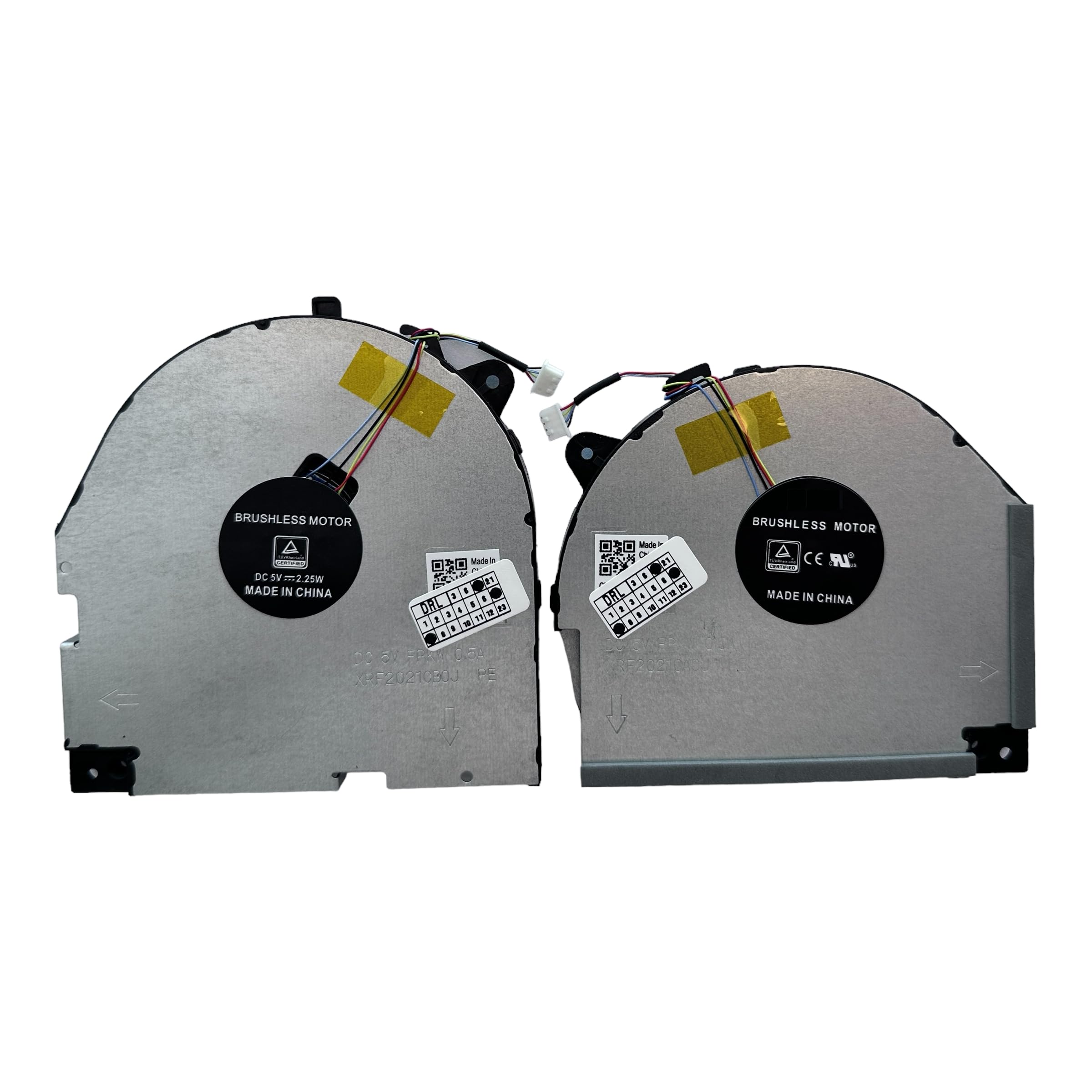CPU+GPU Ventola Set per Legion Y530-15ICH-1060 type 81LB, Y540-15IRH-PG0 81SY, Y7000-2019-PG0 81T0; DC28000DPF0, DC28000DRF0