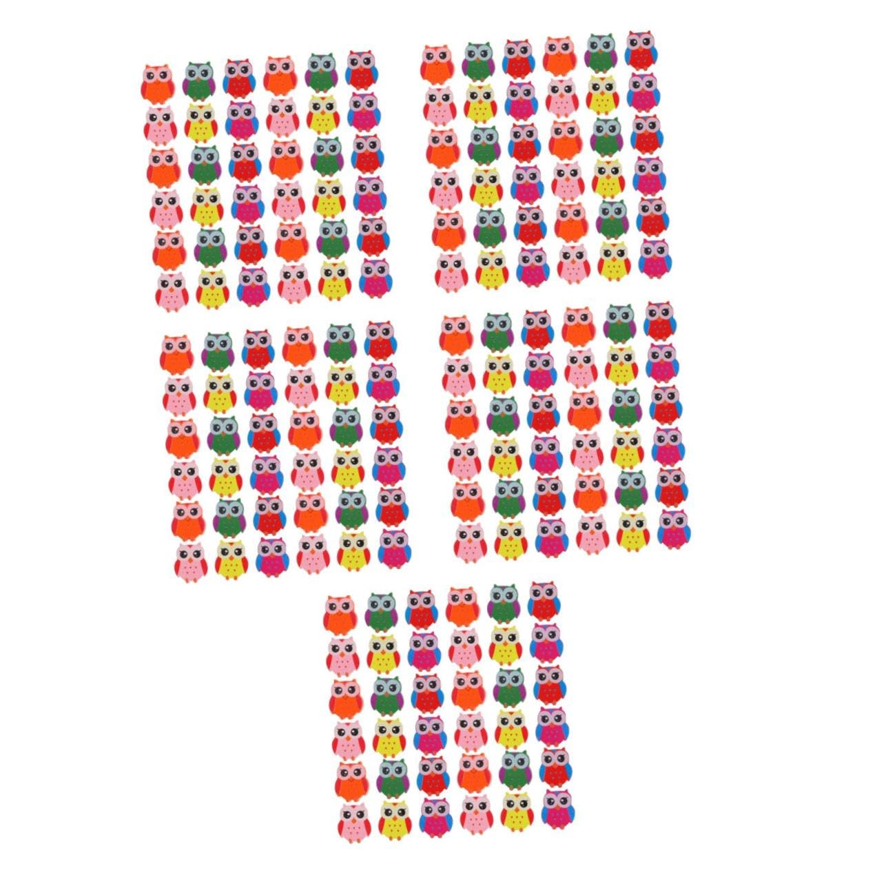 ARTIBETTER 5 Set Puntine Da Disegno A Forma Di Gufo Accessori Per Ufficio Bacheca Puntine Da Disegno Resistenti Bomboniere A Forma Di Gufo Puntine Trasparenti Per Bacheche In 30 pezzi*5