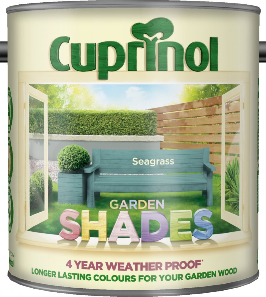 New 2017 Cuprinol Garden Shades Seagrass 2.5L
