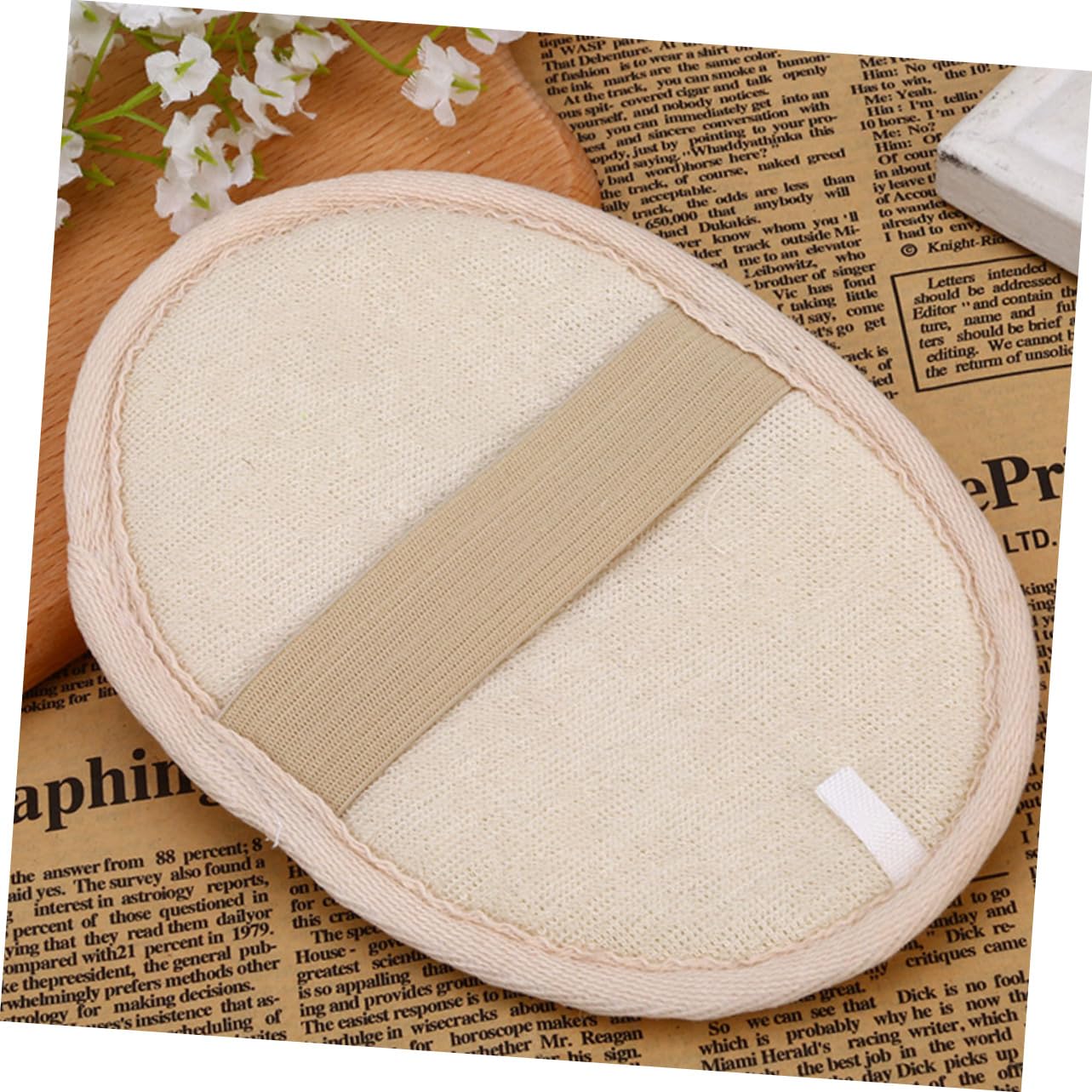 Didiseaon 18pezzi Esfolianti Per Doccia Luffa Naturale Spugne Per Pulizia Schiena e Viso Accessori Per Bagno Pratici e Leggeri Facili Da Pulire e Asciugare
