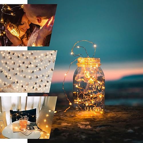 Miniatura 5 de Efavormart - Guirnalda de luces LED caprichosas de 90 pulgadas para eventos, bricolaje, Navidad, vacaciones, interiores, fiesta, hogar, cocina, bar,