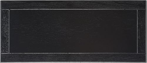 Miniatura 9 de Safavieh Home Collection Maralah Estantería de madera maciza negra con 5 estantes (totalmente montada)