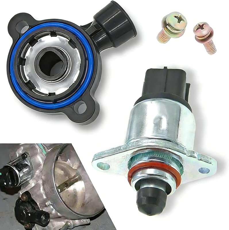 Kit Sensor TPS e Válvula IAC KoiLuvGo para GM Buick Cadillac Chevrolet Pontiac – 2 peças