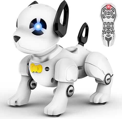 Remote Control Robot Dog Toy, RC Dog Programmable Smart Interactive