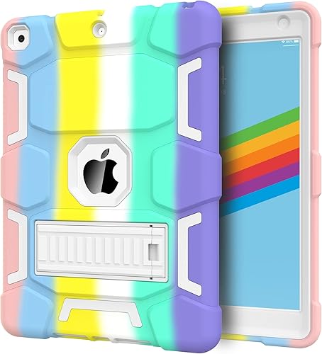 CCMAO Funda para iPad de 9 generación funda para iPad de 87 generación iPad 102 202120202019 con soporte resistente a los golpes funda protectora