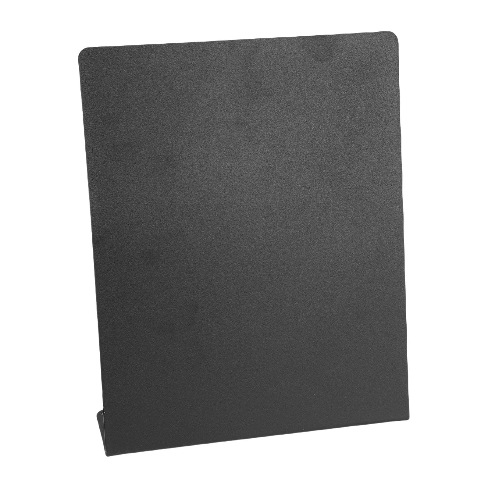 Dioche Tableau d'affichage Magnétique de Table de Présentoir, Tableau d'affichage de Mémo de Comptoir en Métal Magnétique Noir, adapté à la Maison, à l'école, à la Cuisine et au Bureau, 11 X 8,5