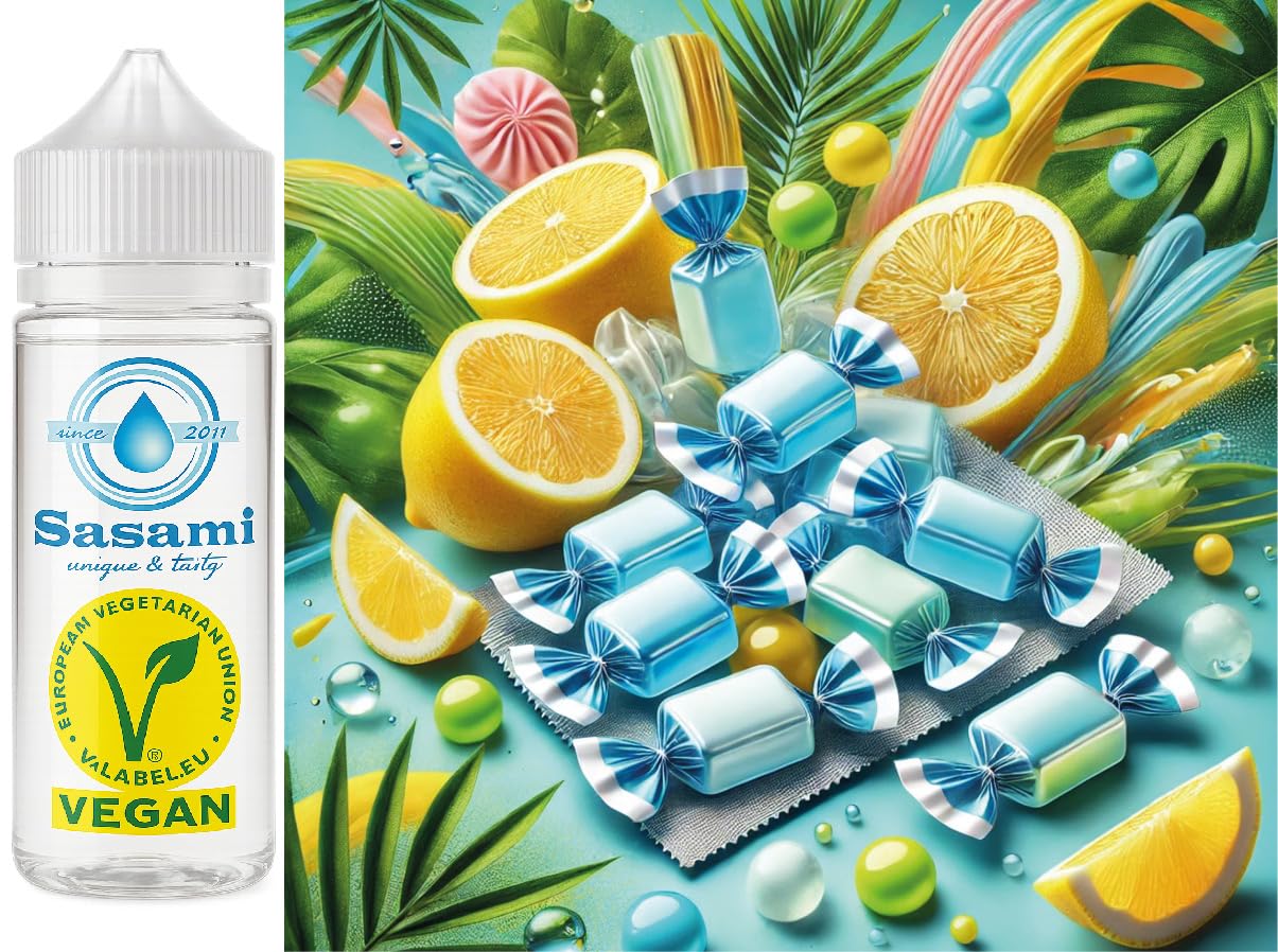lodowy cukierek cytryna aromat koncentrat – Wegański – Sasami – 100ml