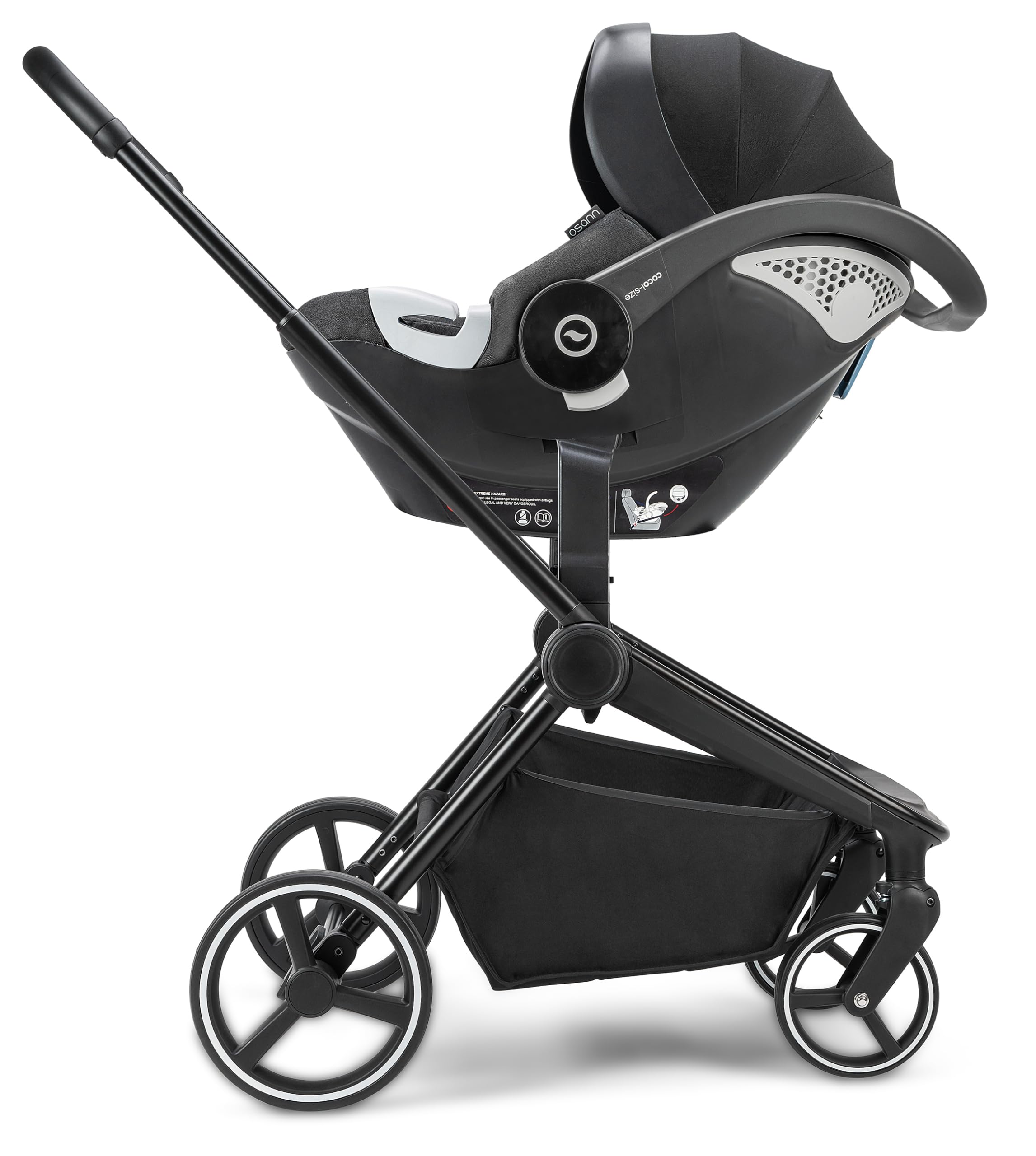 Adapter für Babyschalen für BooBoo Kombi-Kinderwagen Jazzi