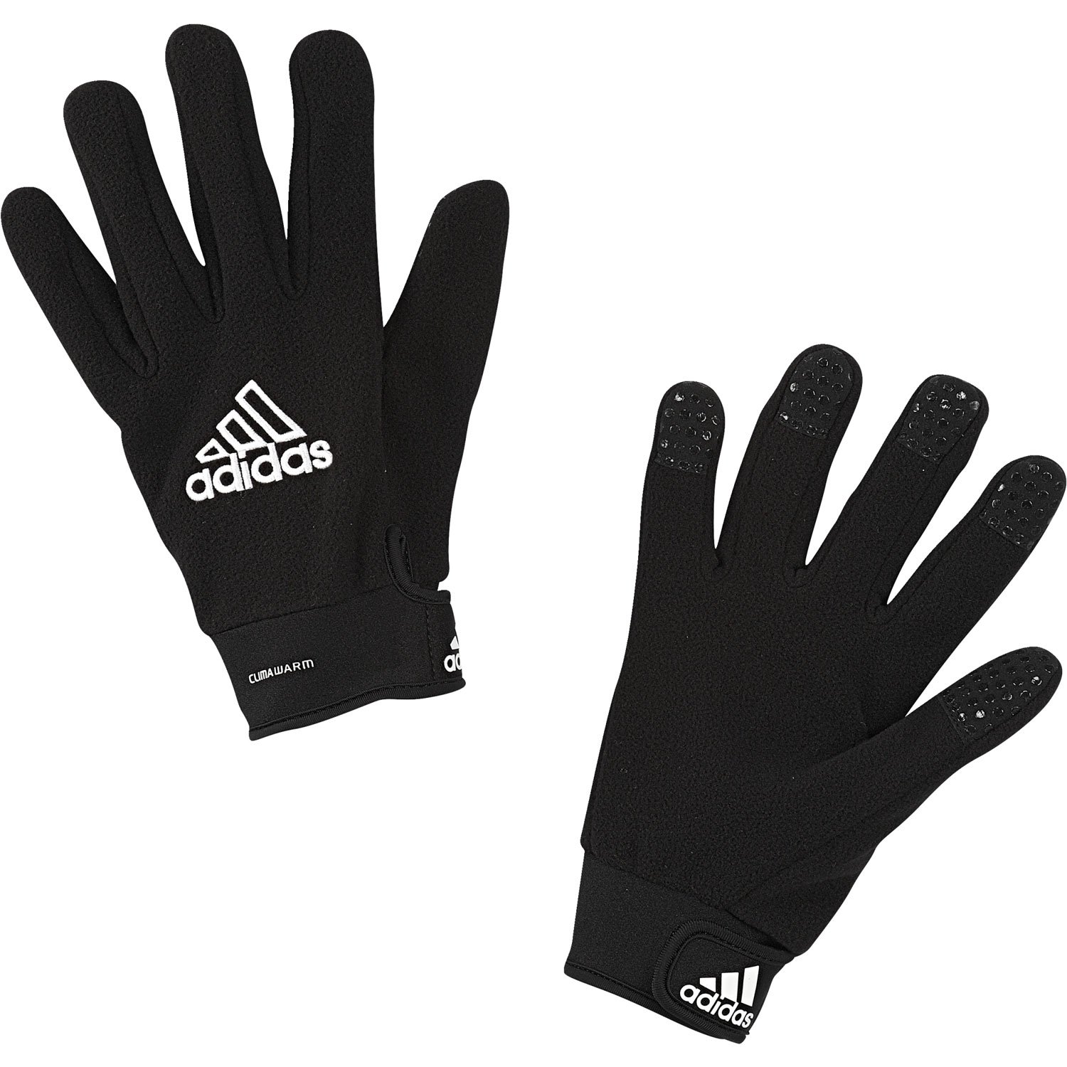 black adidas gloves