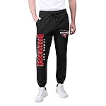 Ultra Game NFL Official Adults Super Soft Game Day Jogger Sweatpants - Unisex, Tampa Bay Buccaneers, Black, Large