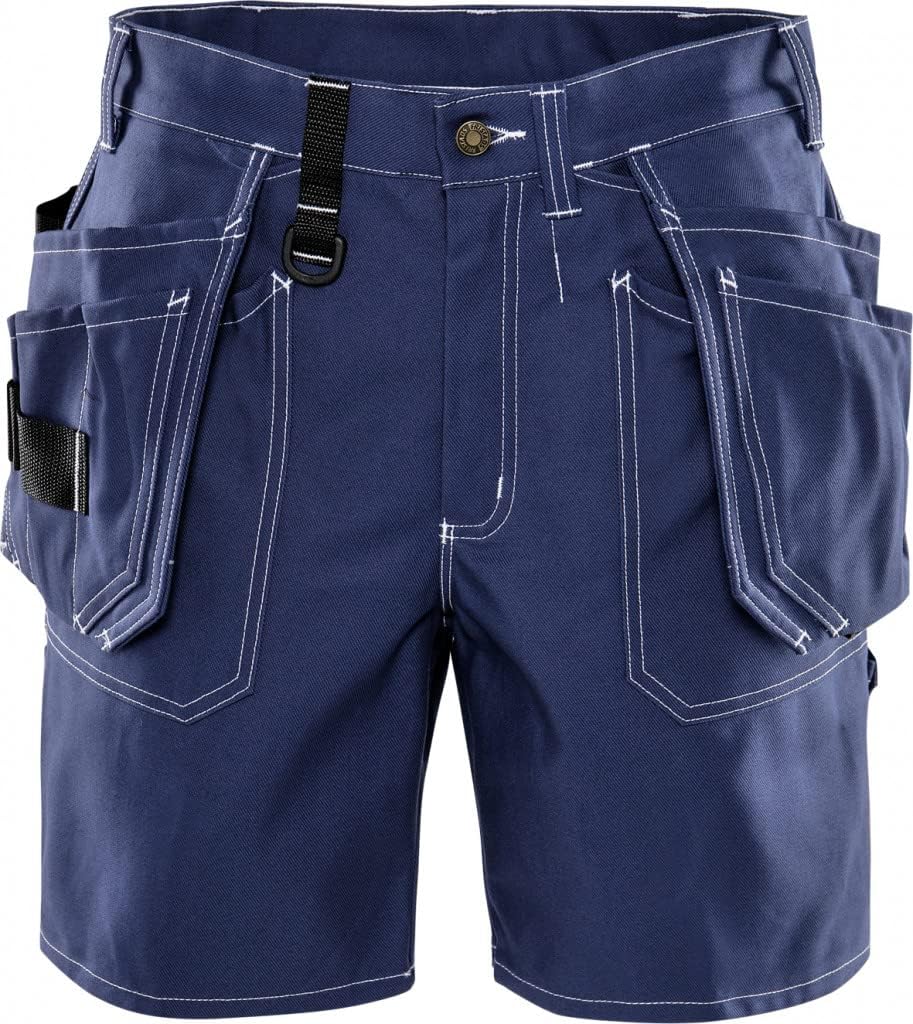 Fristads Kansas Workwear 100288 Craftsman Shorts Blue C62(48" Waist/33 Leg)