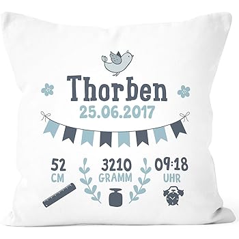 personalised baby pillow case