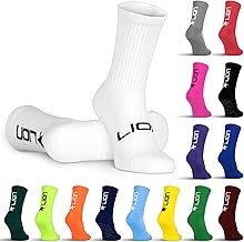 LION SPORTSWEAR Football Grip Socks For Men/Women/Kids - Variety Of Colours To Match Your Team Kit & Sleeve Socks