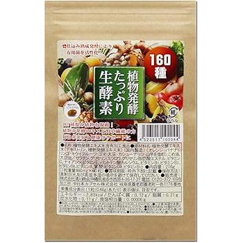 Amazon 2袋セット 日本盛 植物生まれの酵素 乳酸菌プラス 62粒 酵素