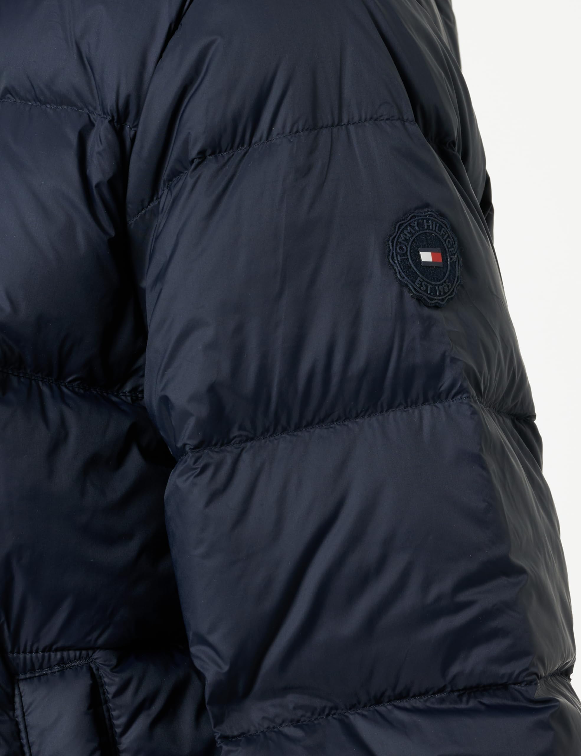 Tommy Hilfiger Donna Giacca Imbottita Down Casual Jacket con Cappuccio