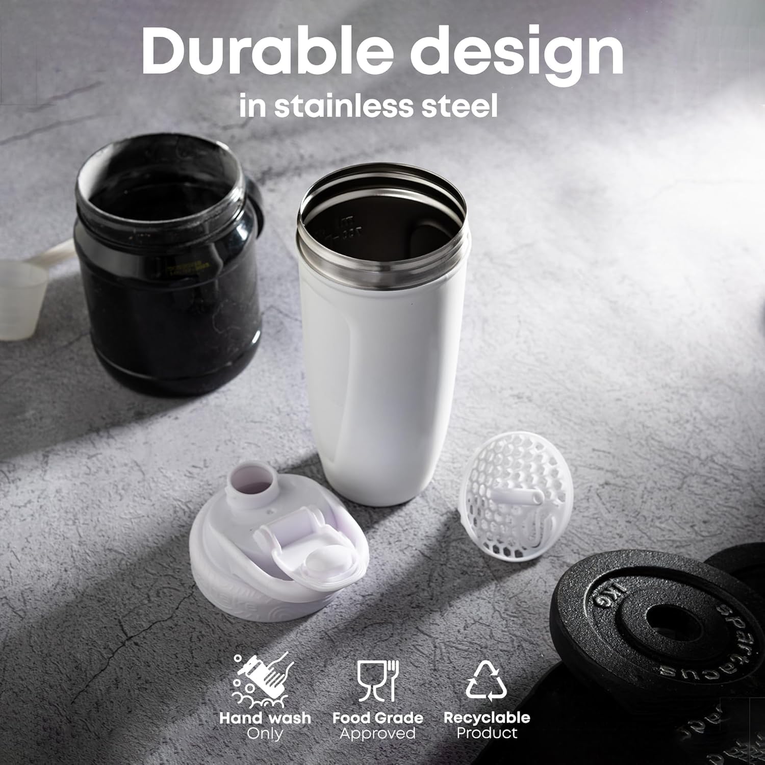 SmartShake Reforce Stainless Steel - Looney Tunes, Tasmanian Devil - 900 ml.