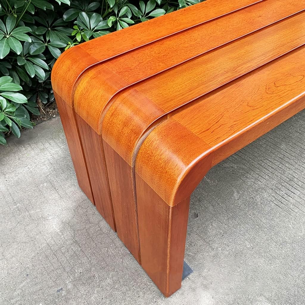 Patio Benches for Outdoors Simple Park Bench Square Garden Landscape Outdoor Leisure Suitable for Courtyard Backyard Garden Benches for Outdoors
