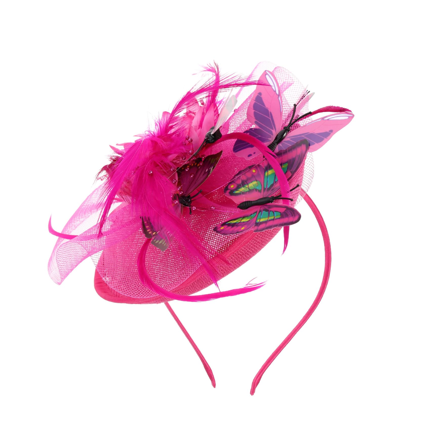 Holibanna 4piezas Sombrero Fascinator De Mujeres Diadema Para Fiestas Té y Eventos Formales Diseño y Elegante