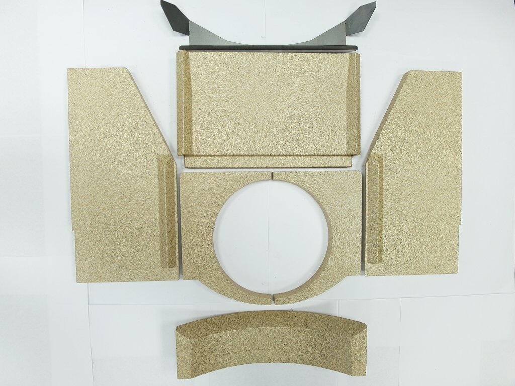 HWAM Innenleben Vermiculite - Feuerfester Ersatz Für Kaminöfen 4510-4560