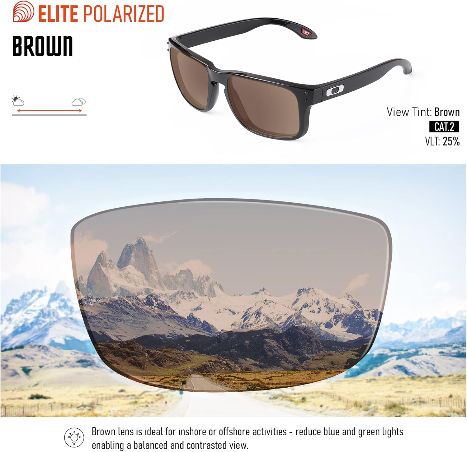 Vaep Polarized Replacement Lenses for Electric Swingarm XL Sunglasses