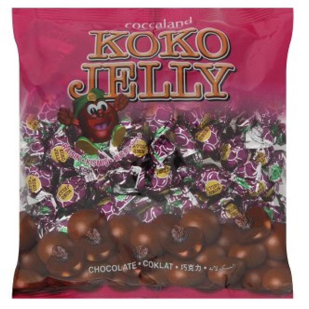 Amazon.com: Cocoaland Koko Jelly Raisin Chocolate 380g (3 Pack