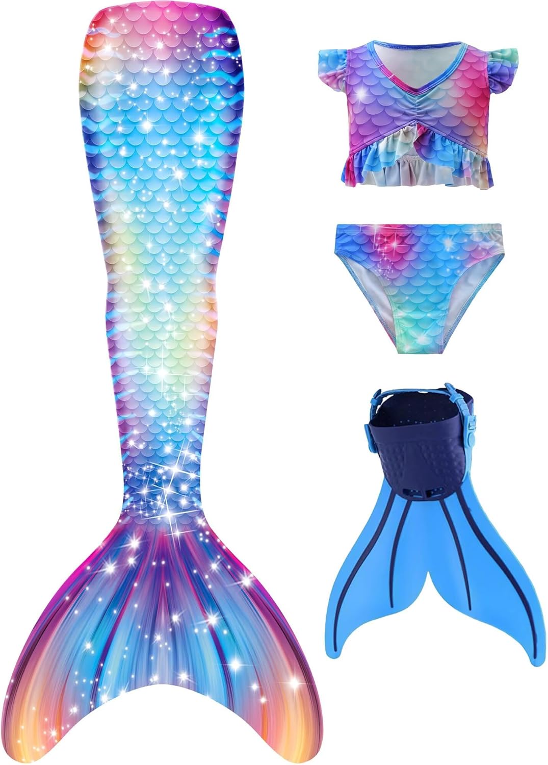 Superband Mermaid Costume and Monofin