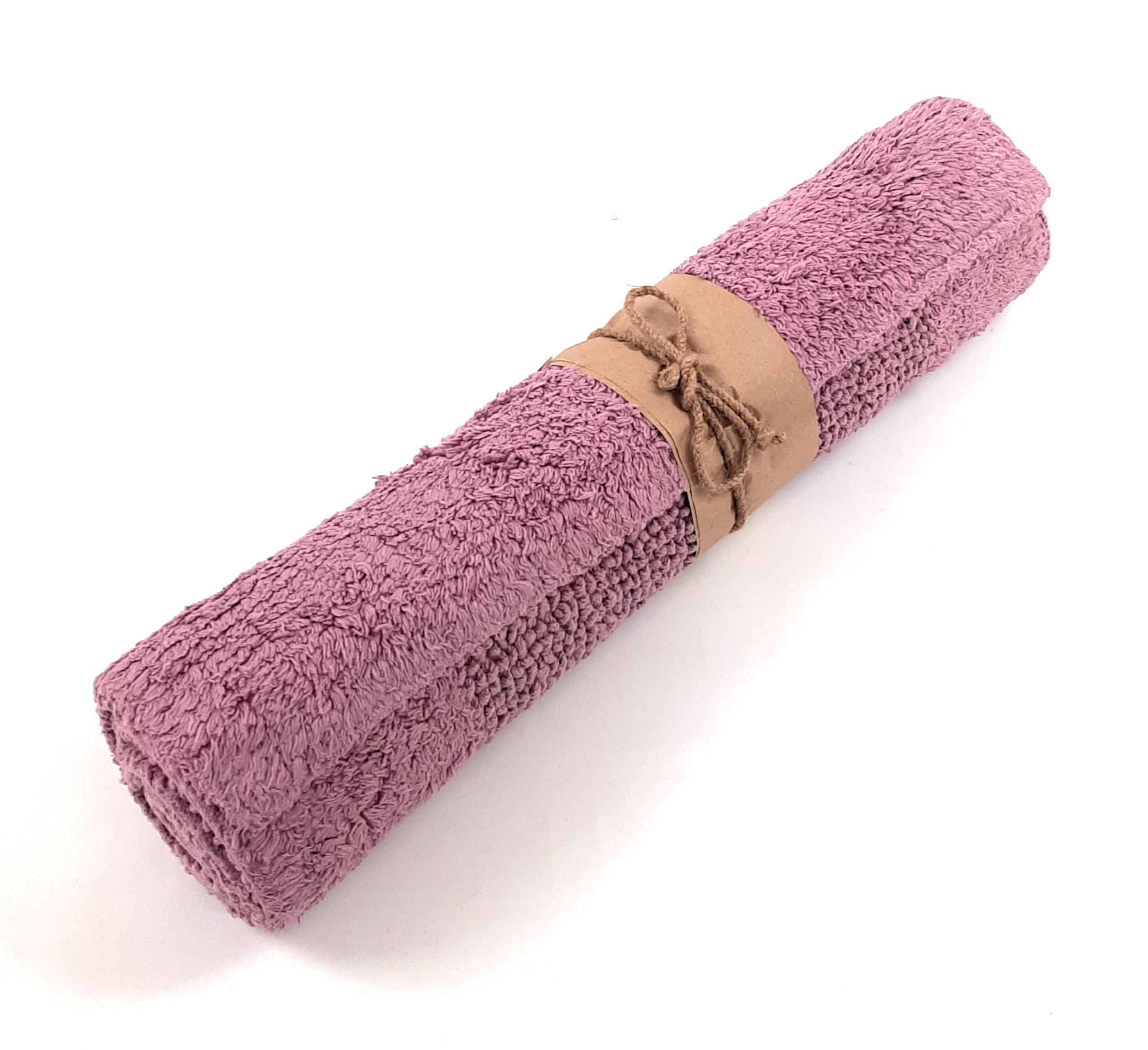Tapis Viglietti Up & Down Fazzini mauve pour réveiller votre salle de bain