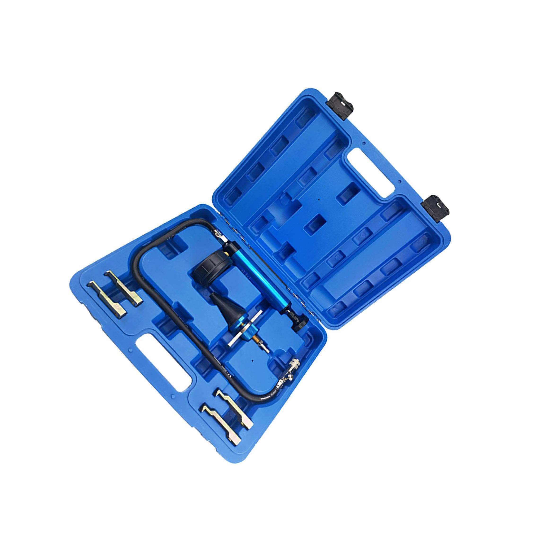 Kit de Herramientas para la detección de Fugas y comprobación de | presión del radiador para sistemas de refrigeración de automóviles. Garantiza un