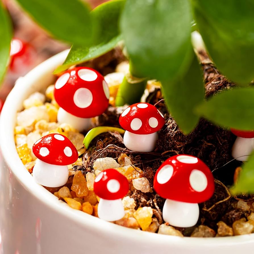 Toadstool Ornament | Garden Ornaments, Toadstool, Ornaments