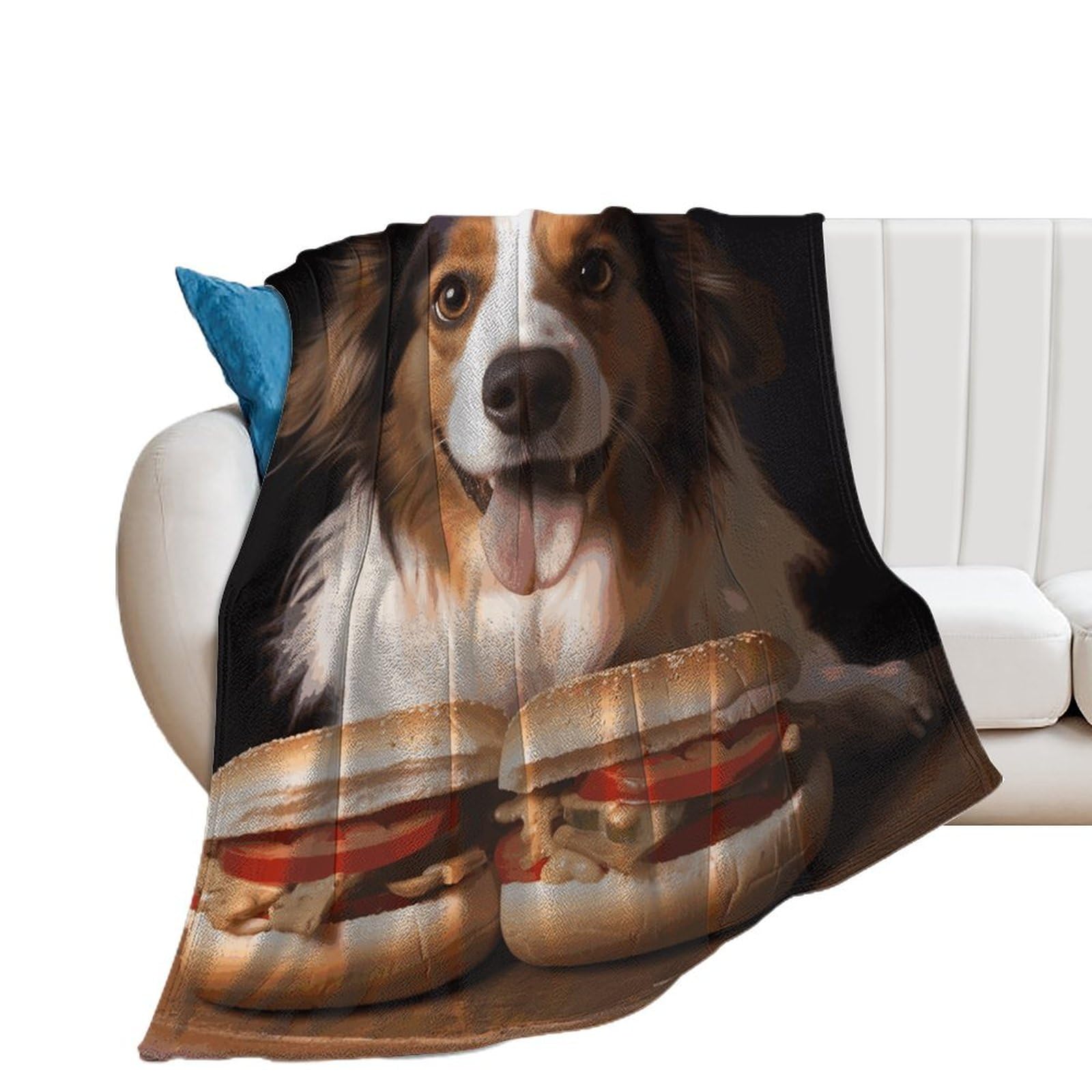 Couverture flanelle lit de luxe en microfibre douce et résistante pour voyage