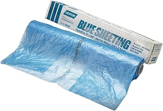 3723 20 ft. x 350 ft. Paintable Plastic Sheeting - Blue