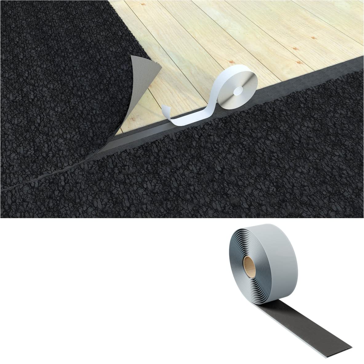 Doppelseitiges BUTYL Klebeband 45mm breit Dampfbremsfolien Dachbahnen
