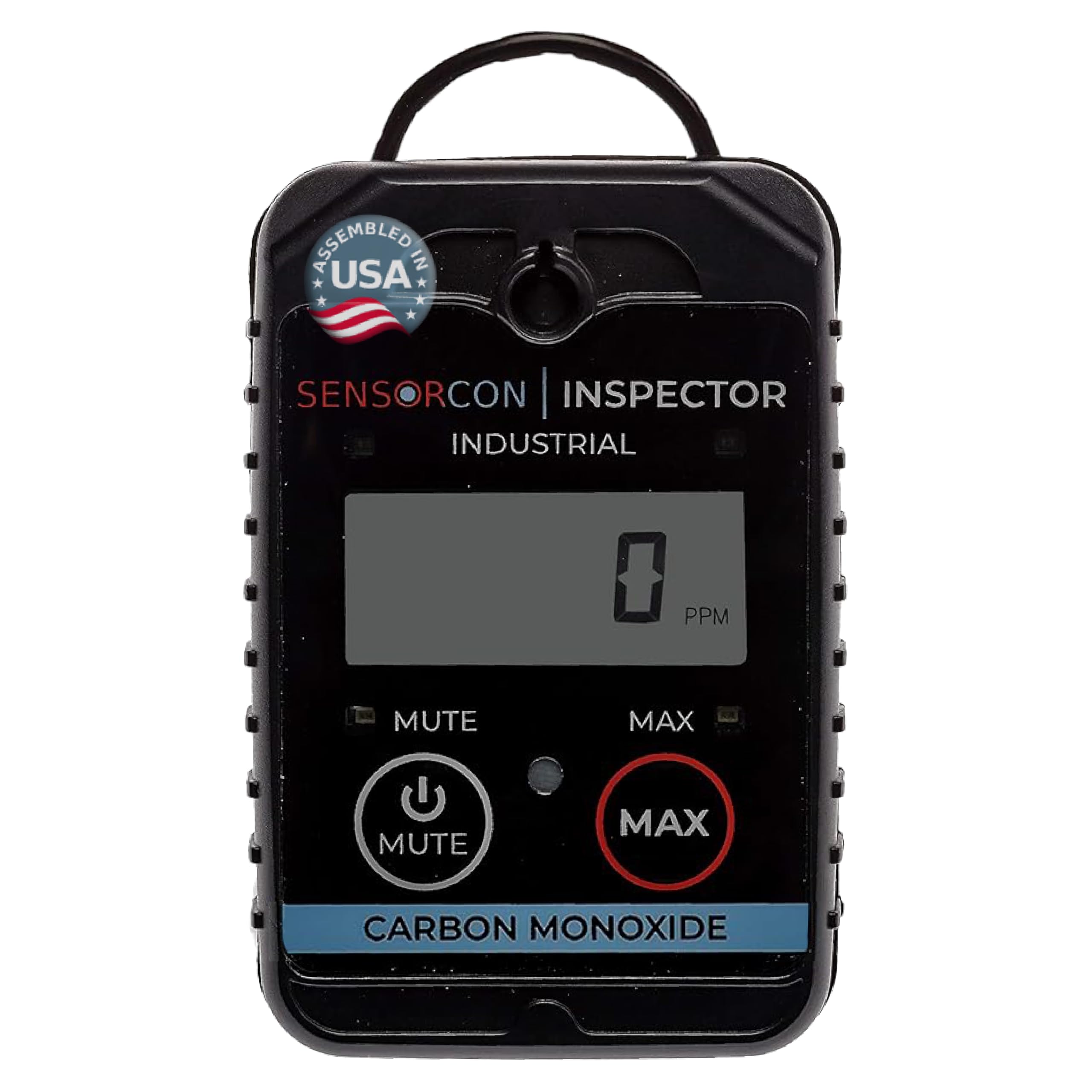 Inspector 2 Portable Carbon Monoxide Detector with Visual & Audio Alerts – Professional-Grade Digital CO Detector for Industrial & Commercial Applications