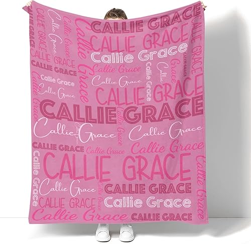 Miniatura 61 de Dr.TOUGH Mantas personalizadas para niños y adultos, manta personalizada con nombre para niños, manta con monograma con nombres personalizados