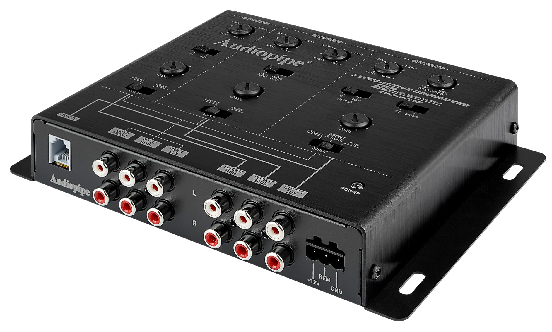 Amazon.com: Audiopipe 3-Way Active Crossover with Bandpass Filter