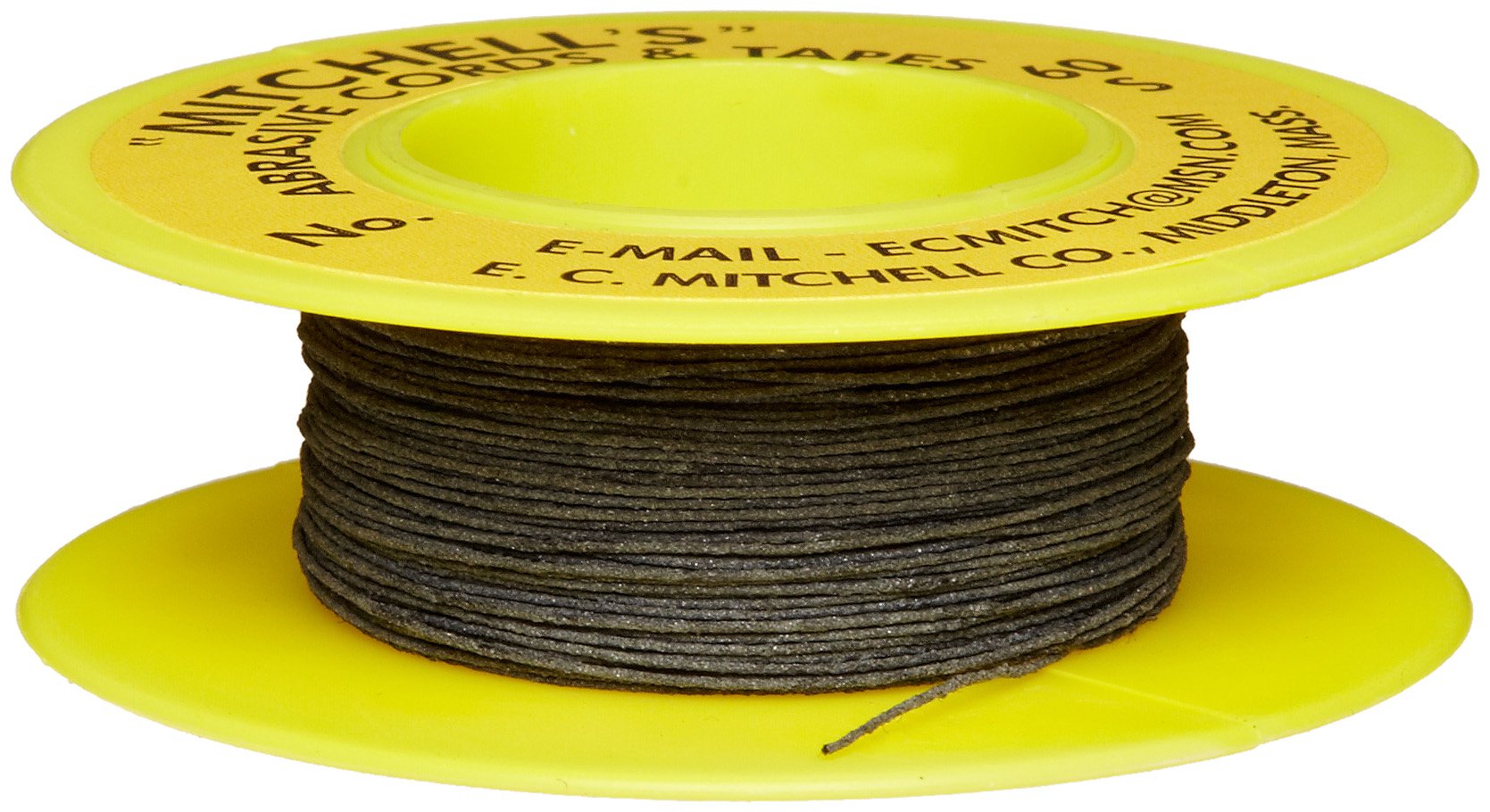 Mitchell Abrasives60-S Round Abrasive Cord, Silicon Carbide 200 Grit .015" Diameter x 50 Feet