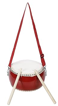 (送料無料)35.000円　R大太鼓36cm撥二本付きと肩紐付き移動袋セット 送料無料)35.000円 R大太鼓36cm撥二本付きと肩紐付き移動