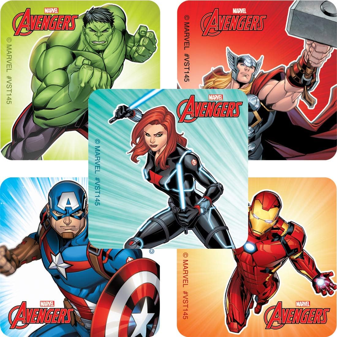 SmileMakers Avengers Classic ValueStickers - Prizes and Giveaways - 250 per Pack