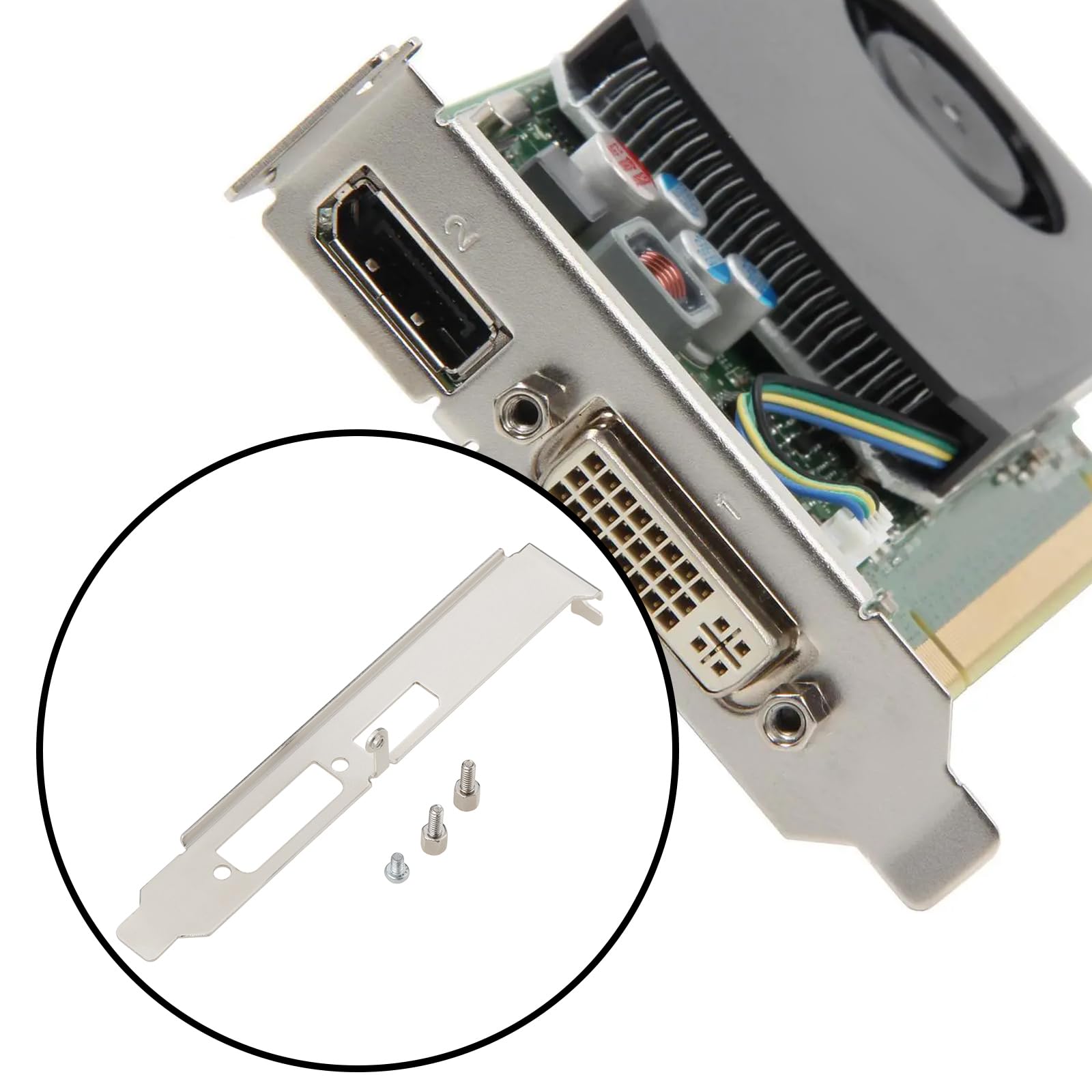 Amazon.co.jp: eMagTech 2X フルハイト GPU ブラケット ネジ付き