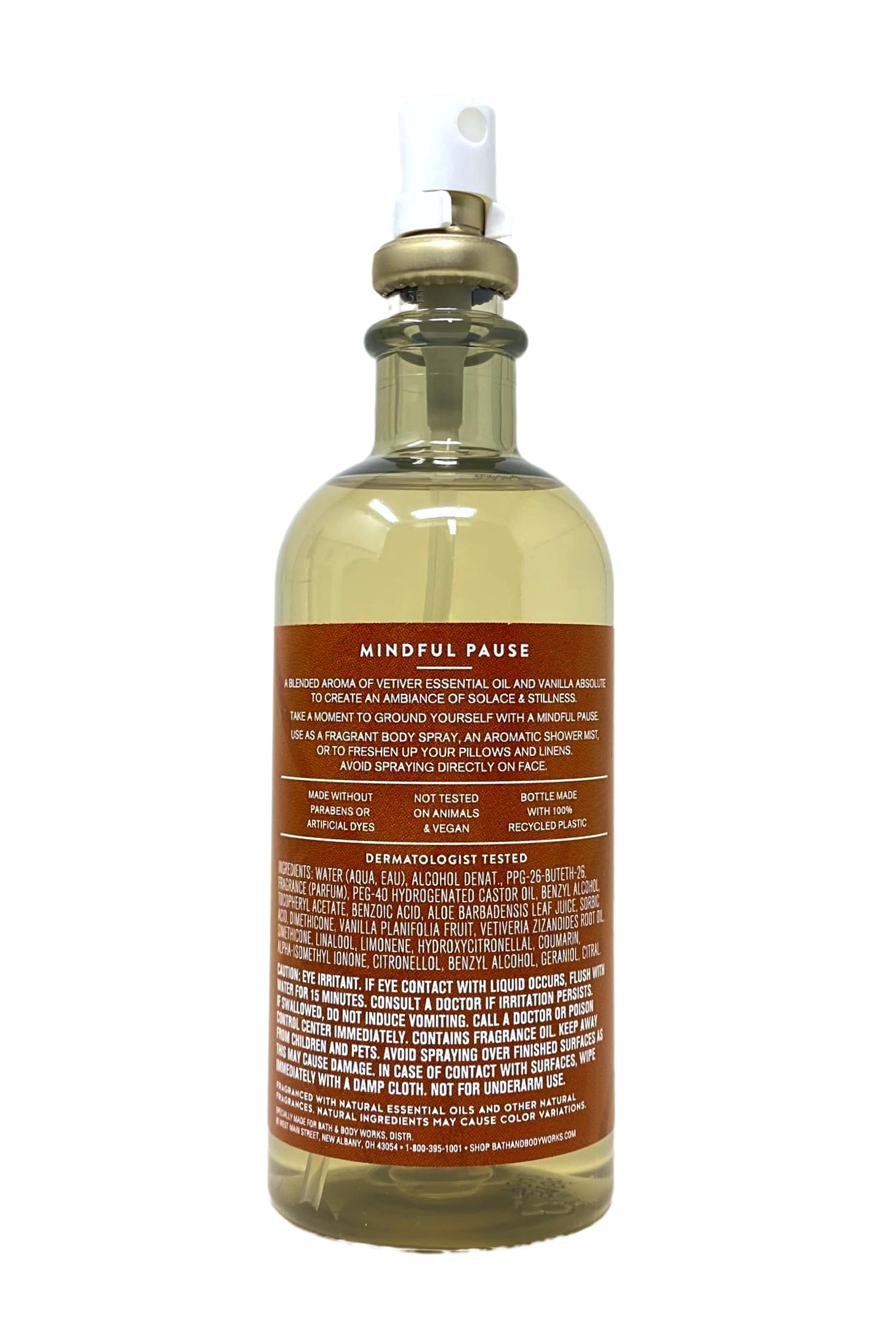 Amazon.com : Bath & Body Works Aroma Mindful Pause Vetiver