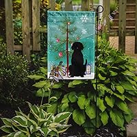 Vista 43 de Caroline's Treasures BB4243GF Bandera de jardín con texto en inglés «Merry Christmas» con texto en inglés «Merry Christmas», bandera decorativa