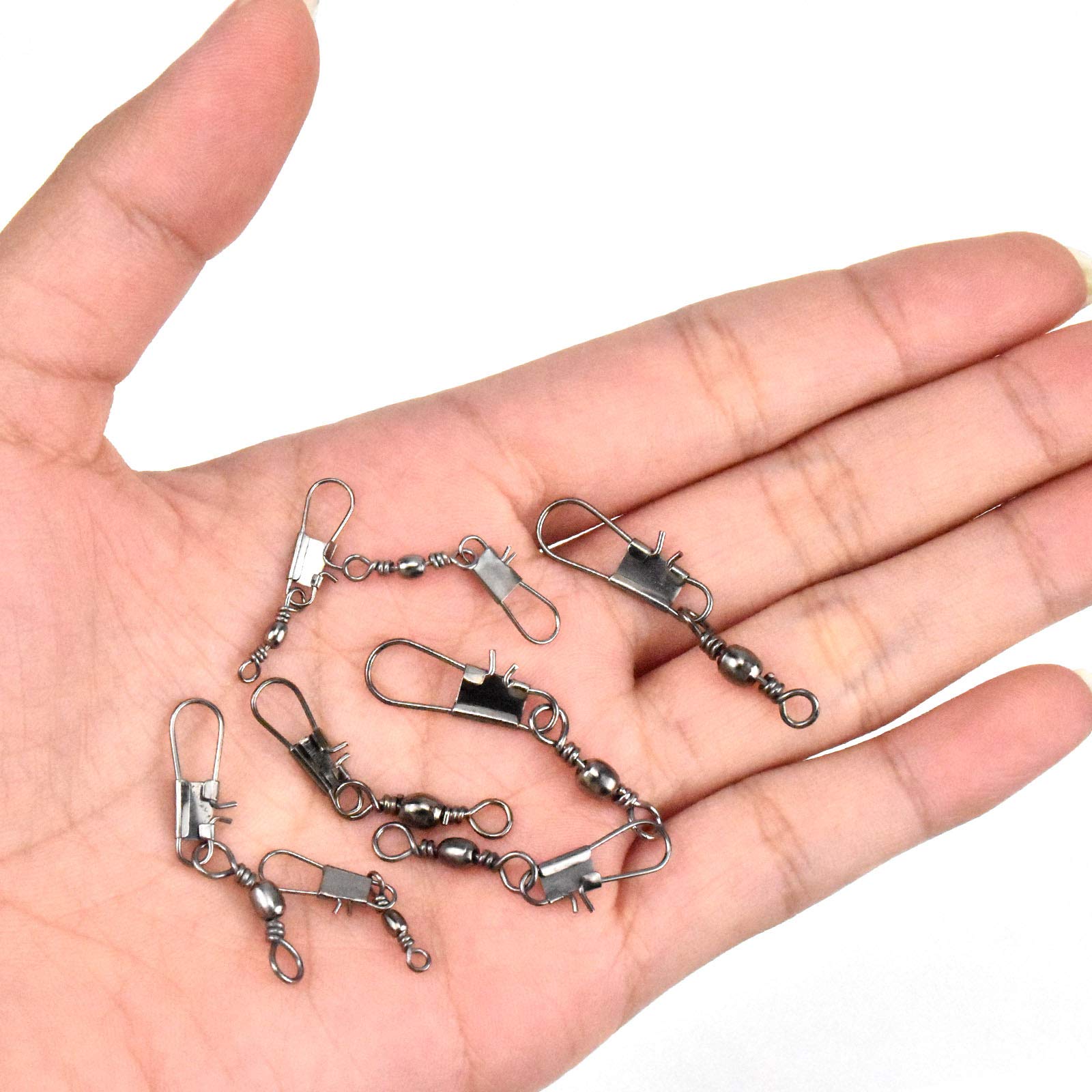 Lot De 200 émerillons De Pêche En Acier Au Carbone