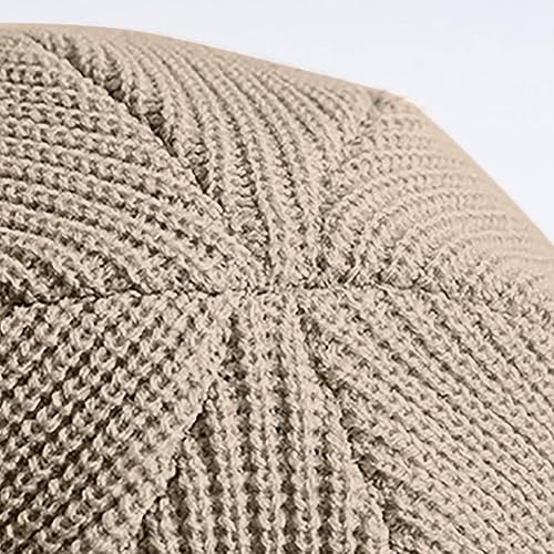 Miniatura 3 de Gorro de punto para mujer, gorro de invierno de moda para mujeres y hombres, suave, elástico, cálido, gorro para deportes al aire libre