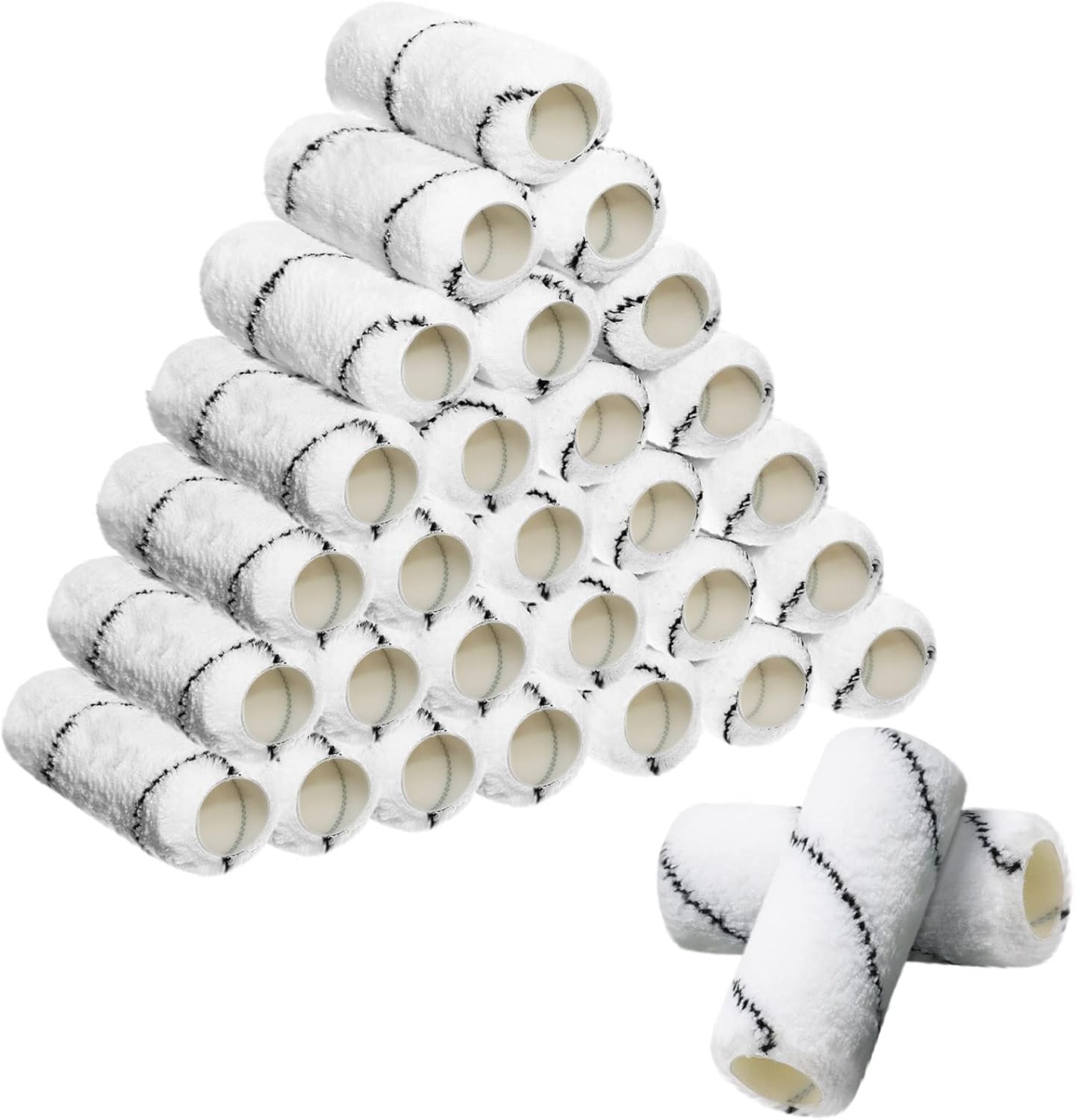 30 Pcs Paint Roller Covers Roller Naps Naps for Paint Roller Brush