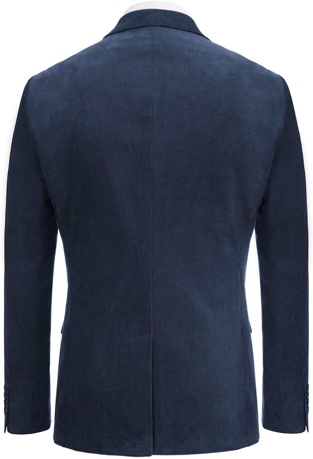 PJ PAUL JONES Mens Corduroy Blazer Jackets Slim Fit Two Button Casual Sports Coat
