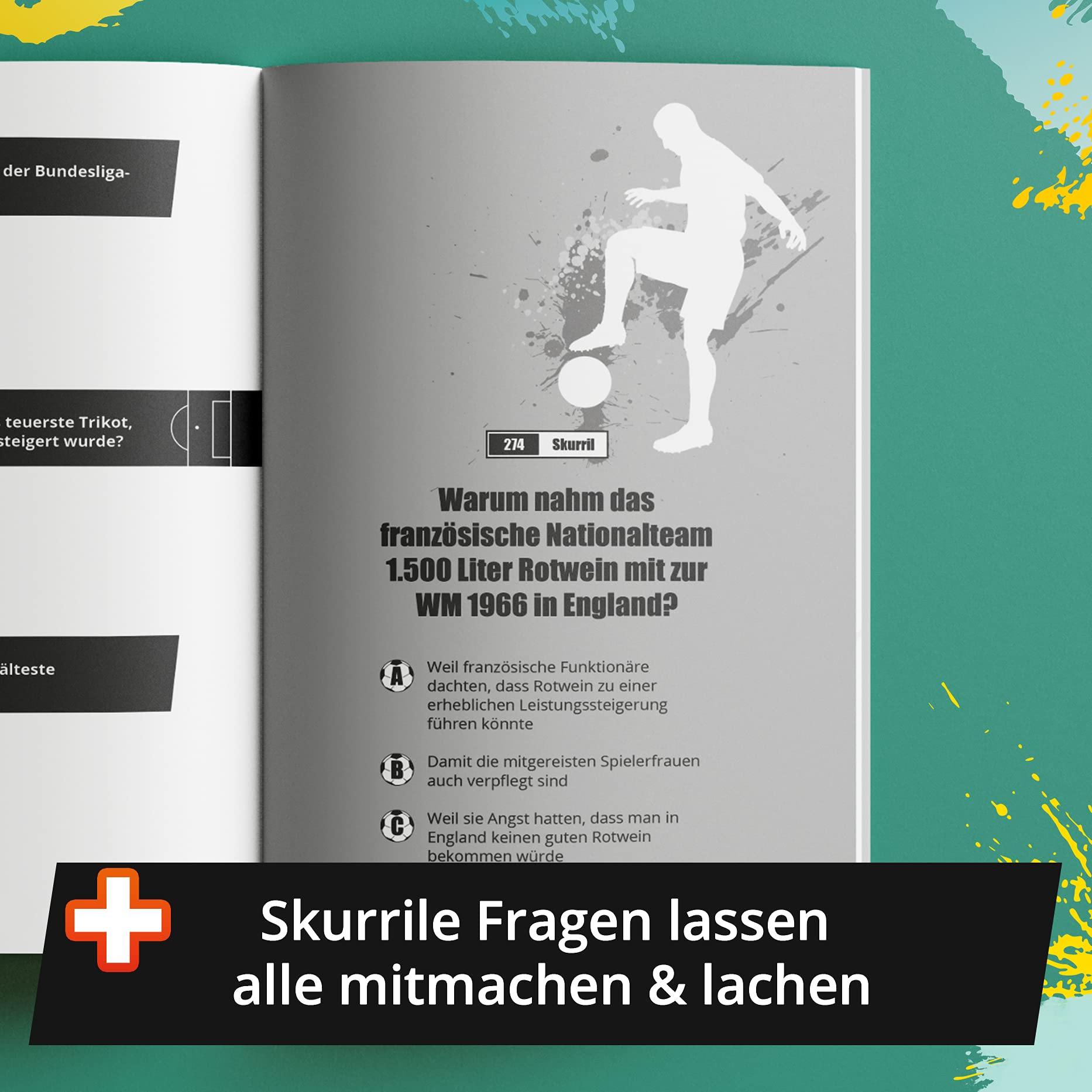 Das ultimative Fußball Quiz für Jung und Alt: Teste dein Wissen in 333 Fragen: Quiz-Buch mit Fragen zu WM, EM, Spielern, Rekorden & Co. | Geschenk für Fußball-Fans