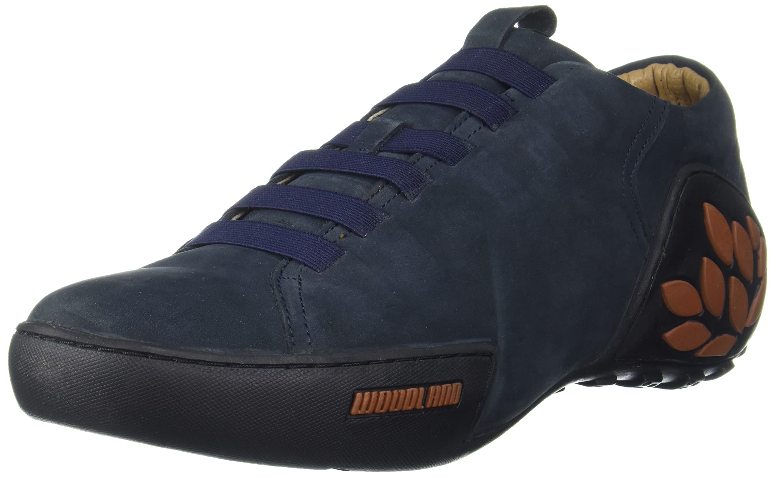 Woodland Men's Leather Moccasins-7 UK (41 EU) (8 US) (GC 3013118_DNAVY 4)